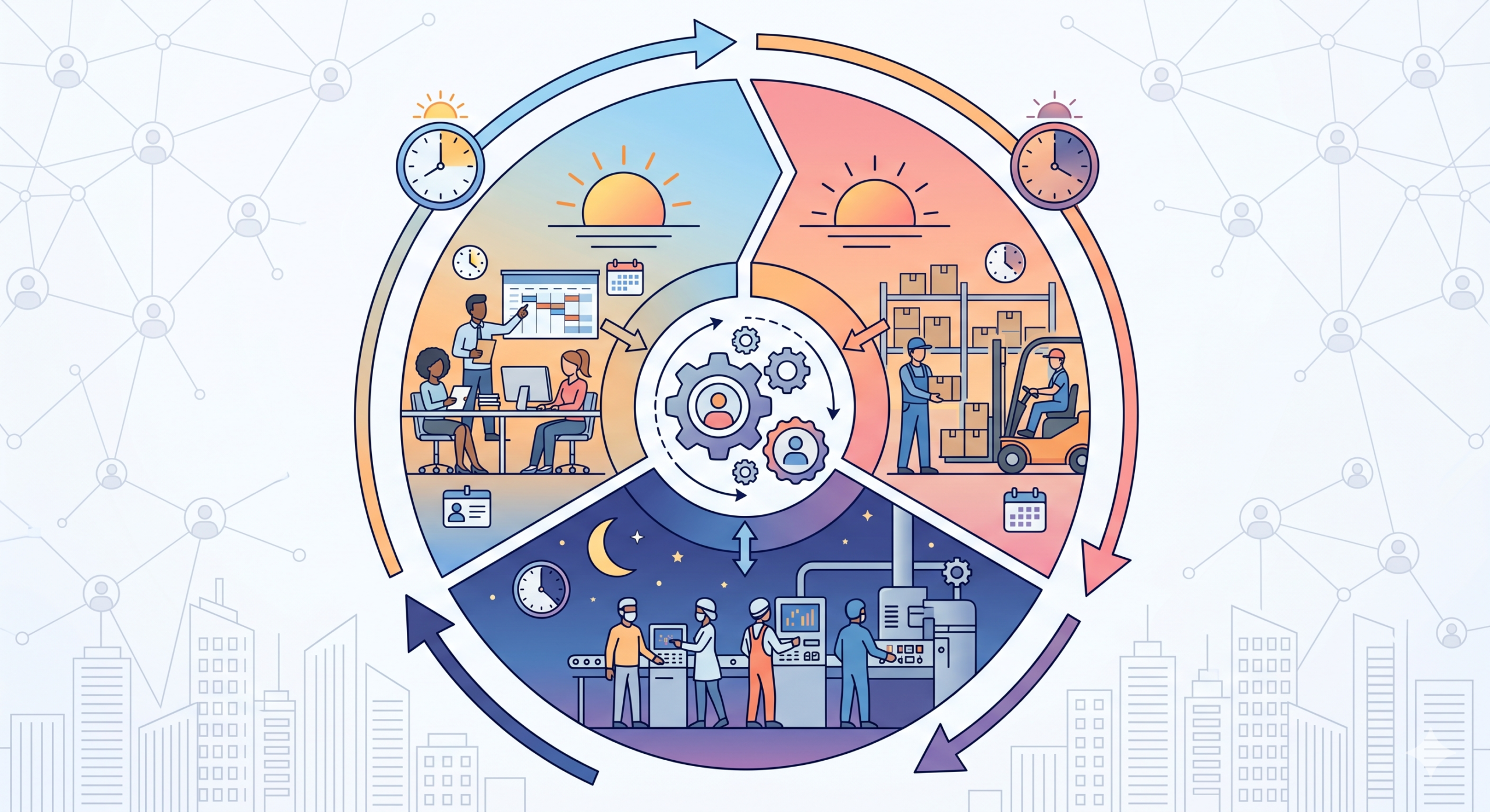 cara mengatur shift kerja karyawan sesuai dengan aturan ketenagakerjaan indonesia