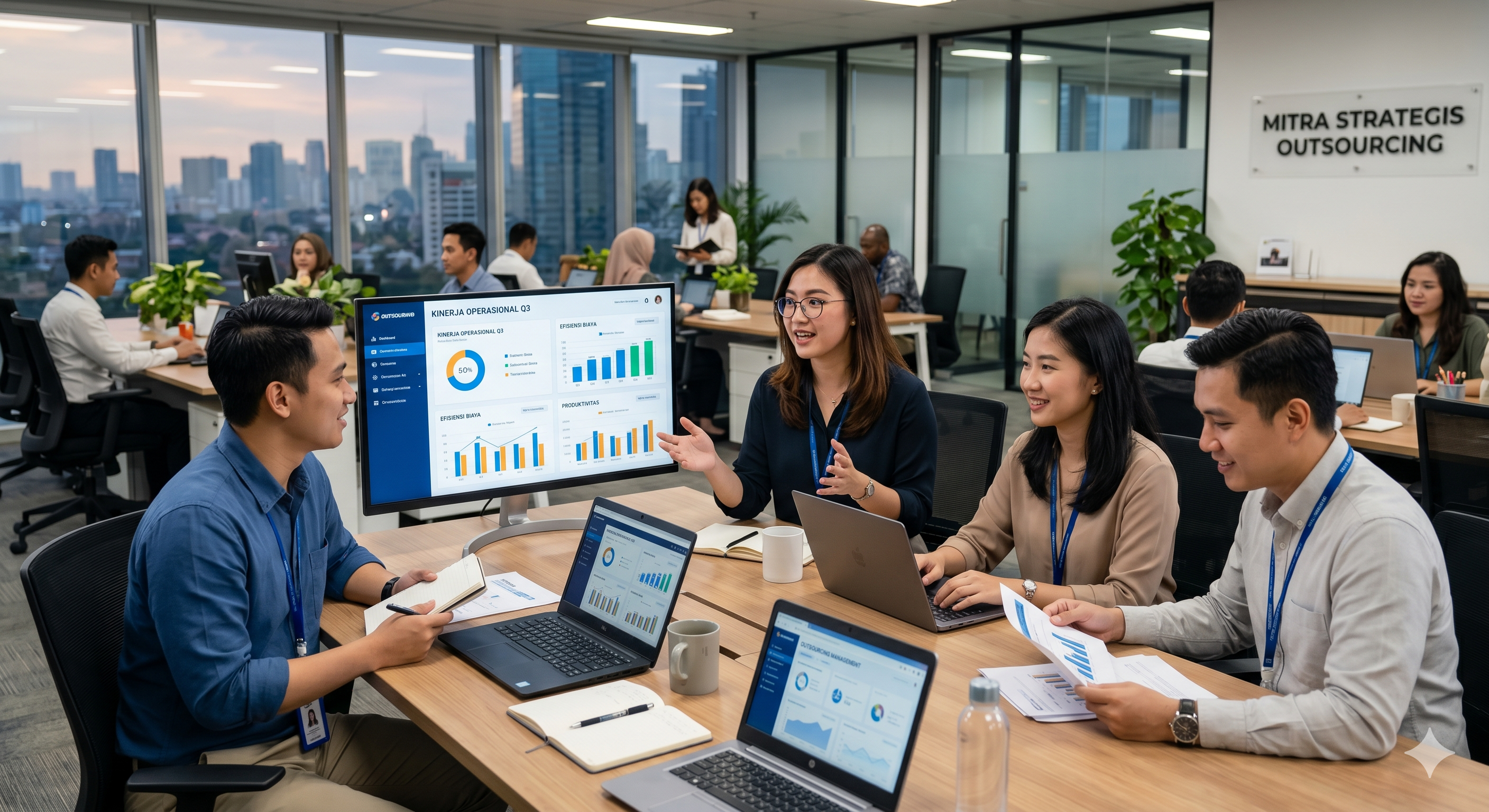 peran outsourcing dalam operasional perusahaan